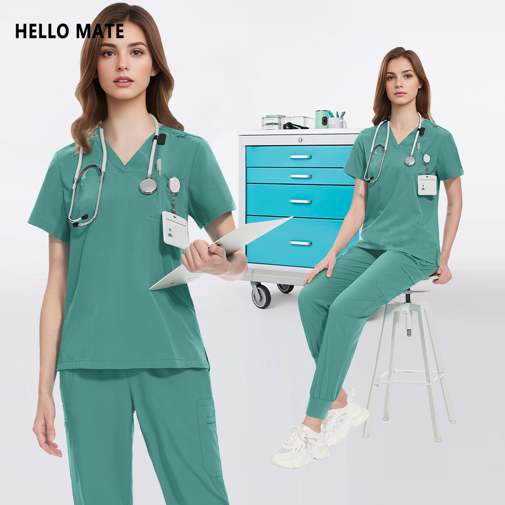 Medical Lab Hospital - Multilcolors 여성 스크럽 세트 의료 수술