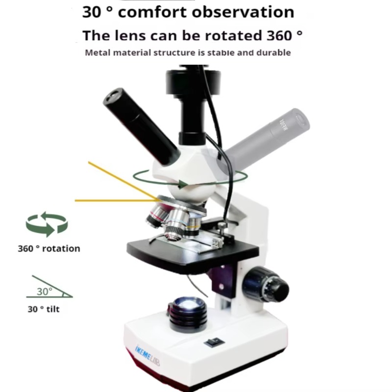 HD 스크린 디지털 현미경 생물 현미경 400배율 세포 - Medical Lab Microscope 리뷰 및 가격