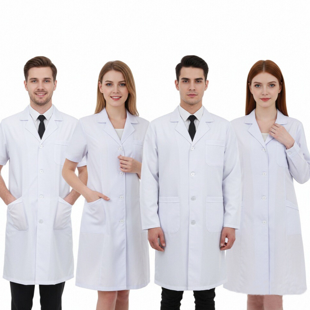 전문의사용 흰색 가운 실험복 코스프레 의상 유니섹스 의 - Medical Lab Research 리뷰 및 가격