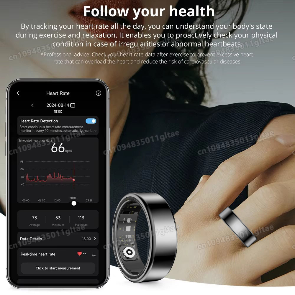 R10 스마트 링 충전 케이스 포함 남녀 혈압 건강 수 - Blood Pressure Monitor 리뷰 및 가격