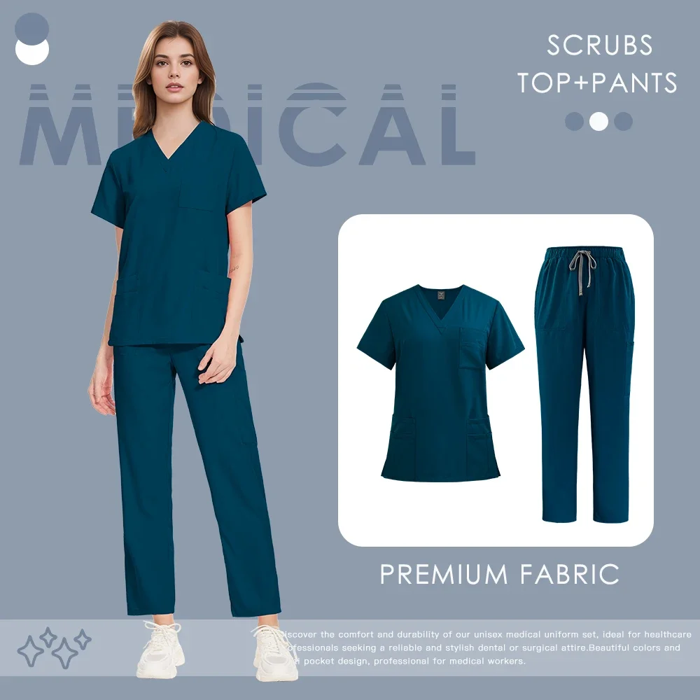 병원 임상 작업복 치과 스크럽 세트 스트레이트 바지 유 - Medical Lab Hospital 리뷰 및 가격