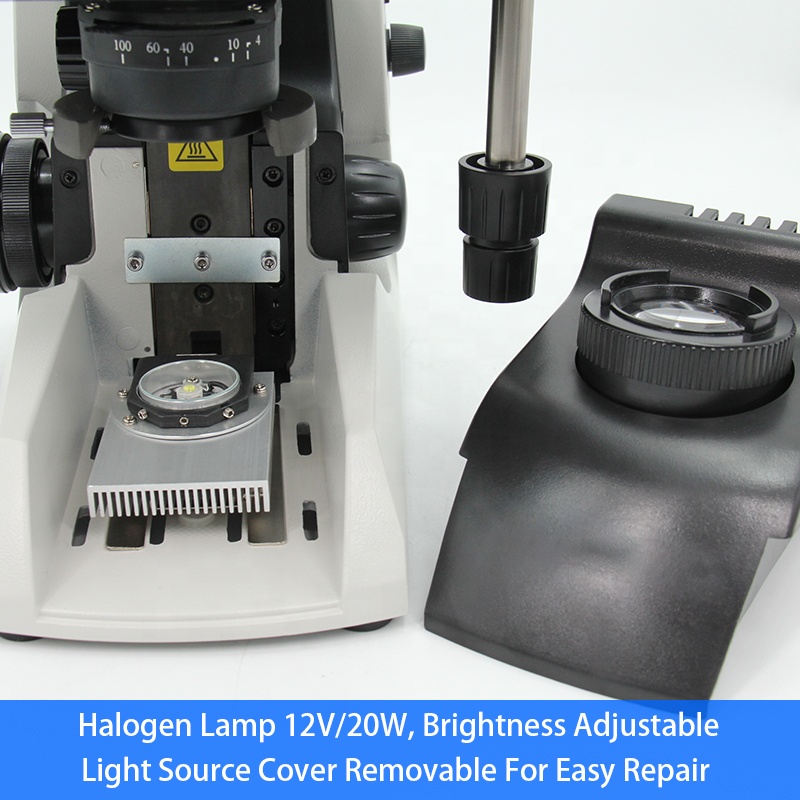 40x-1000x 무한대 광학 시스템 삼안 의료 실험실 - Medical Lab Microscope 리뷰 및 가격