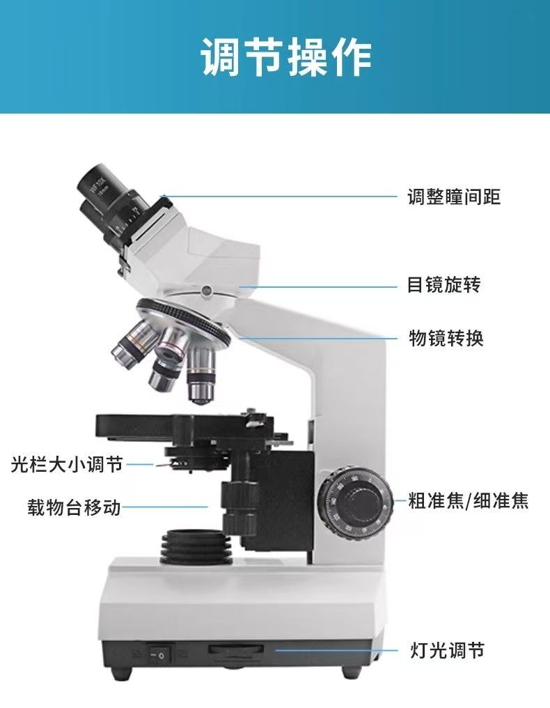 의료 실험실용 광학 쌍안 현미경 4X 10X 40X 병 - Medical Lab Microscope 리뷰 및 가격